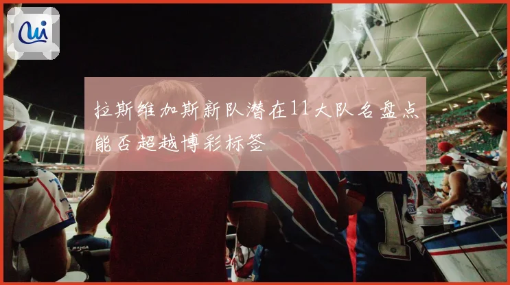 拉斯维加斯新队潜在11大队名盘点能否超越博彩标签